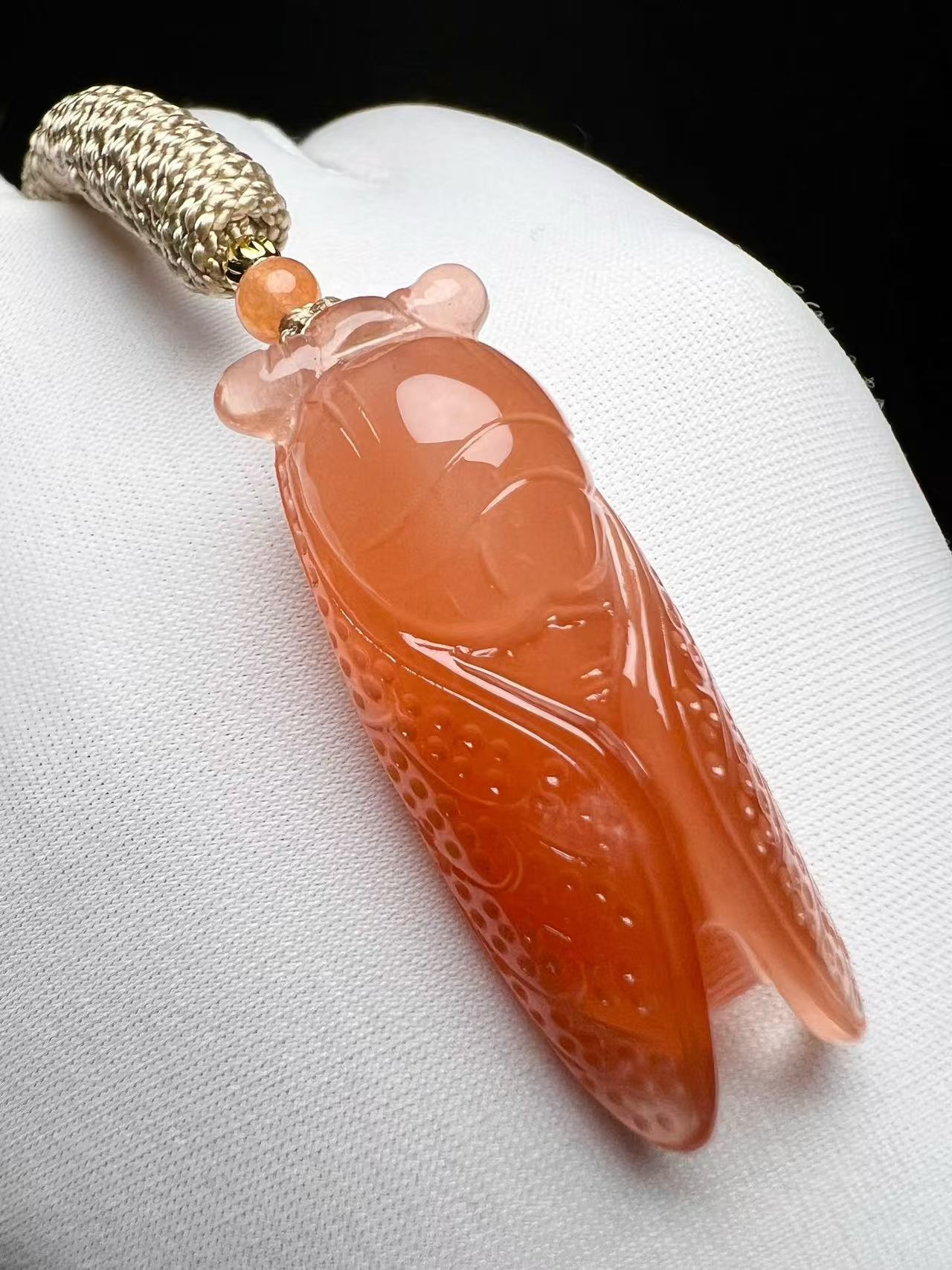 Natural Red Crystal Pendant